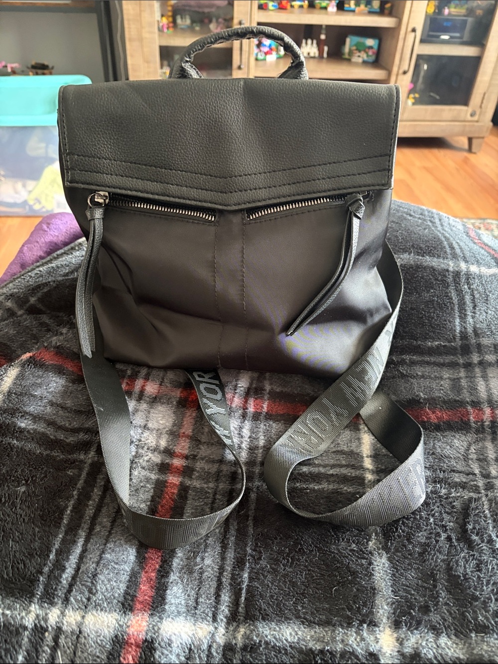 Botkier Black Convertible Backpack - Casual Everyday Bag
